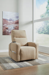 Prime Furniture - Ashley Furniture - Starganza Living Room - Power Lift Recliner / Gray - 9370412